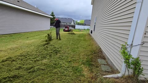 Night Shift Father Was READY To Mow But I Surprised His Family With THIS_part8