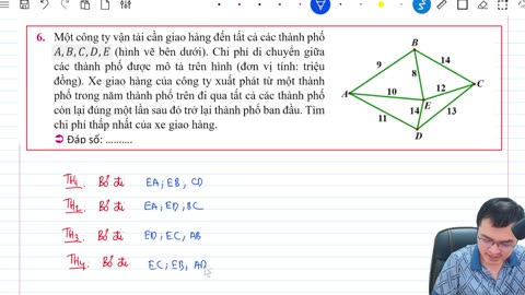 E15 Lý thuyết đồ thị và bài toán tìm đường đi tối ưu phần 2 chữa toàn bộ bài tập