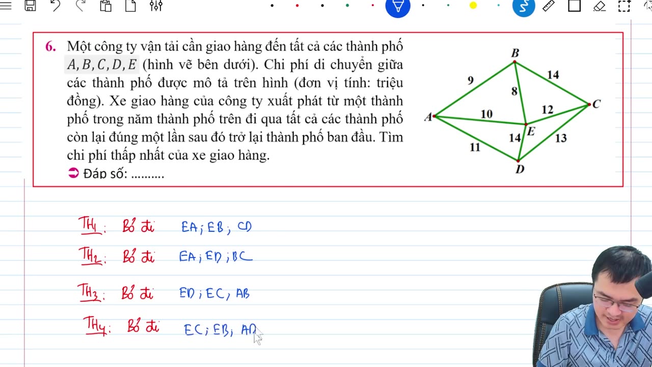 E15 Lý thuyết đồ thị và bài toán tìm đường đi tối ưu phần 2 chữa toàn bộ bài tập