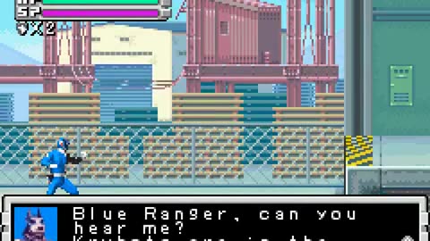 Game Boy Advance Longplay 067 Power Rangers S.P.D