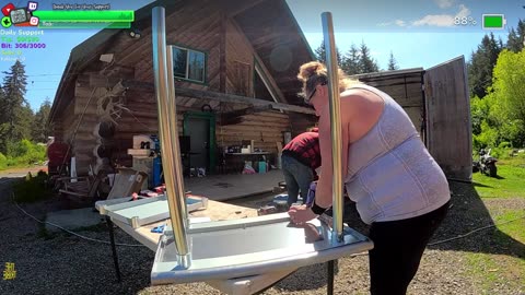 🟢Building a BBQ Food Truck ALASKA Remote Village| Isolated Village ALASKA Farmstead !Isolated Village | !Real