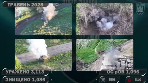 Elite Ukrainian Drone Unit Inflicts Unimaginable Losses Throught Month of May