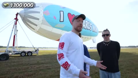 $1 vs $500,000 Plane Ticket!