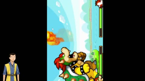 Playing Mario & Luigi: Bowsers' Inside Story (DS/RetroArch) day 16