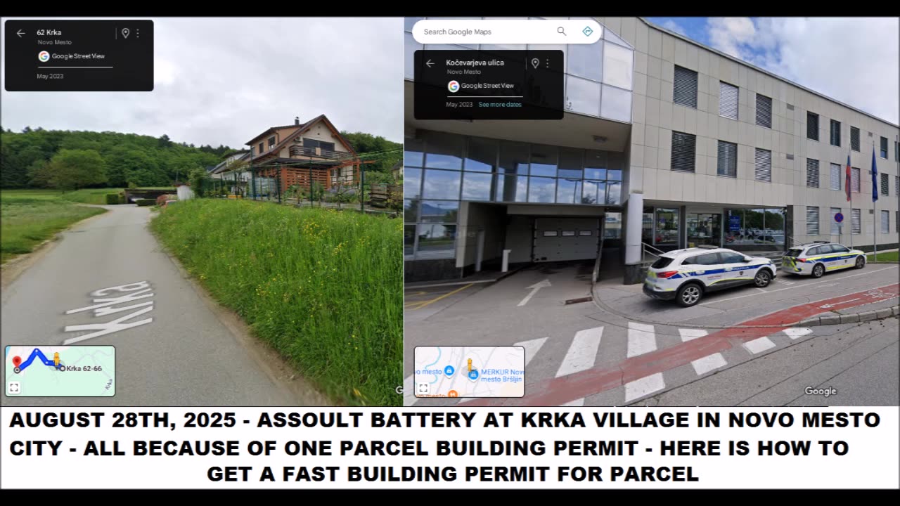 SHORT AUDIO VIDEO assault battery at Krka village August 28th 2025