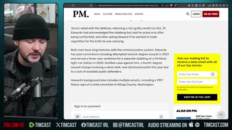 Jury ACQUITS Black Man Over STABBING Cuz Victim Used HATE SPEECH | Tim Pool