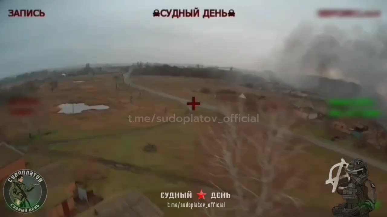 Ukranian Soldier Tried to Shoot Down the Drone