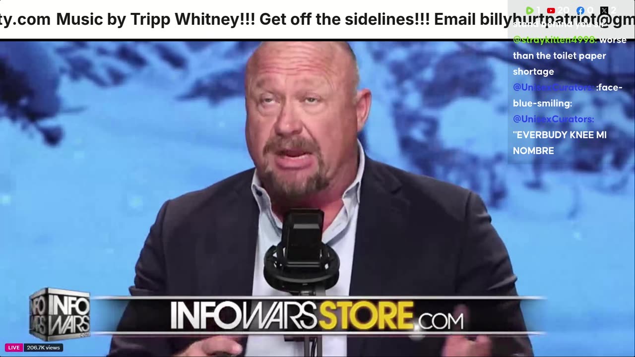 Alex Jones, Info Wars, 01/19/2026