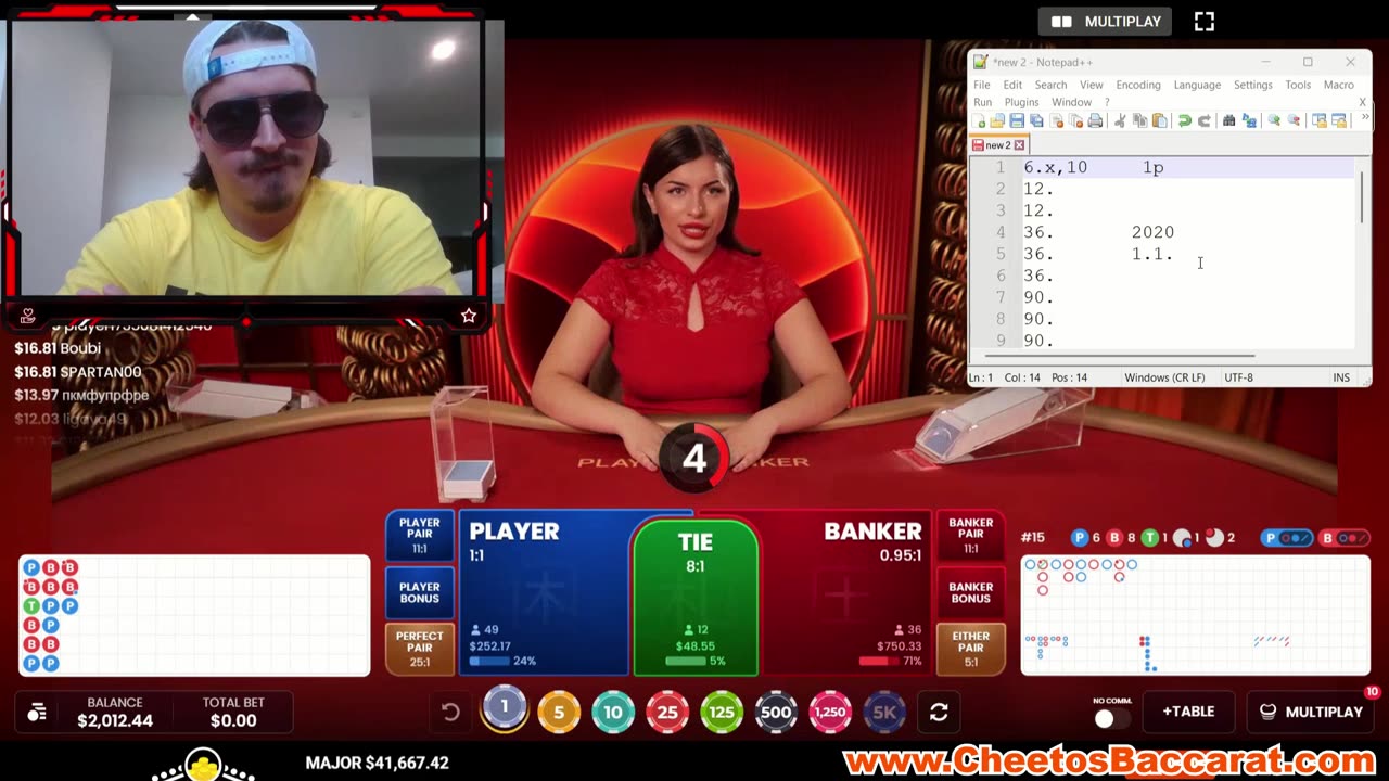 Baccarat is RIGGED! MAJOR Meltdown - MUST SEE!!!