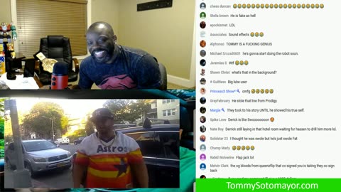 Derrick Williams Interviews Hassan Campbell Before Taking His Bussy Live On YouTube!