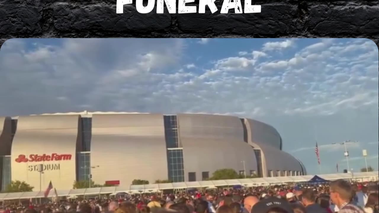 Thousands already waiting for Charlie Kirk