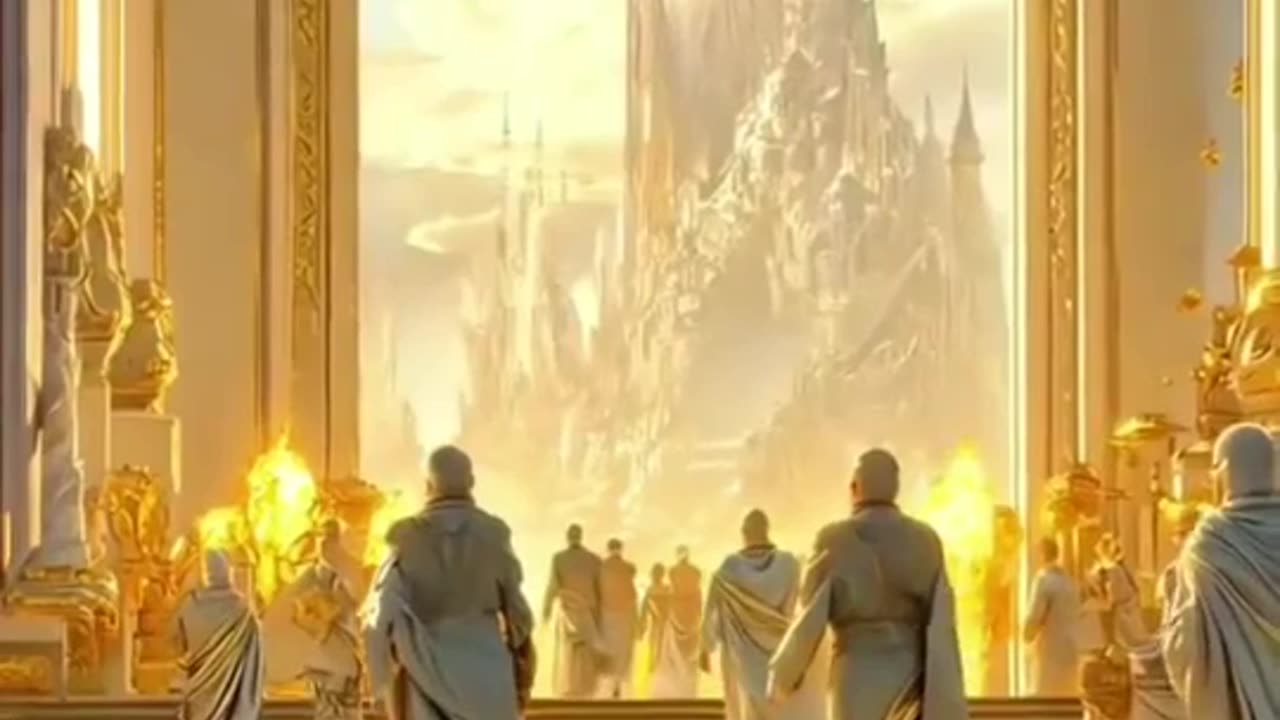 People walk across the bridge