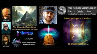 SHUNGITE REALITY 6/24/25 - Levi on Scalar Wave on Beehives