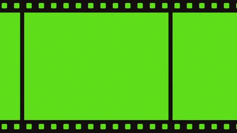 film Reel green screen no copyright