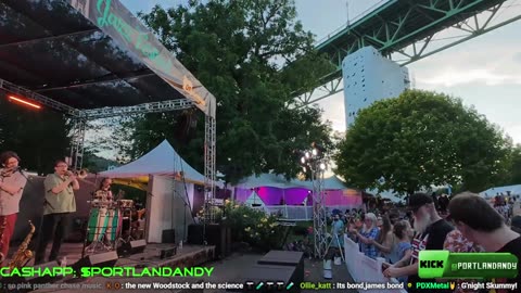 🔴 LIVE IRL Cathedral Park Jazz Festival 2025
