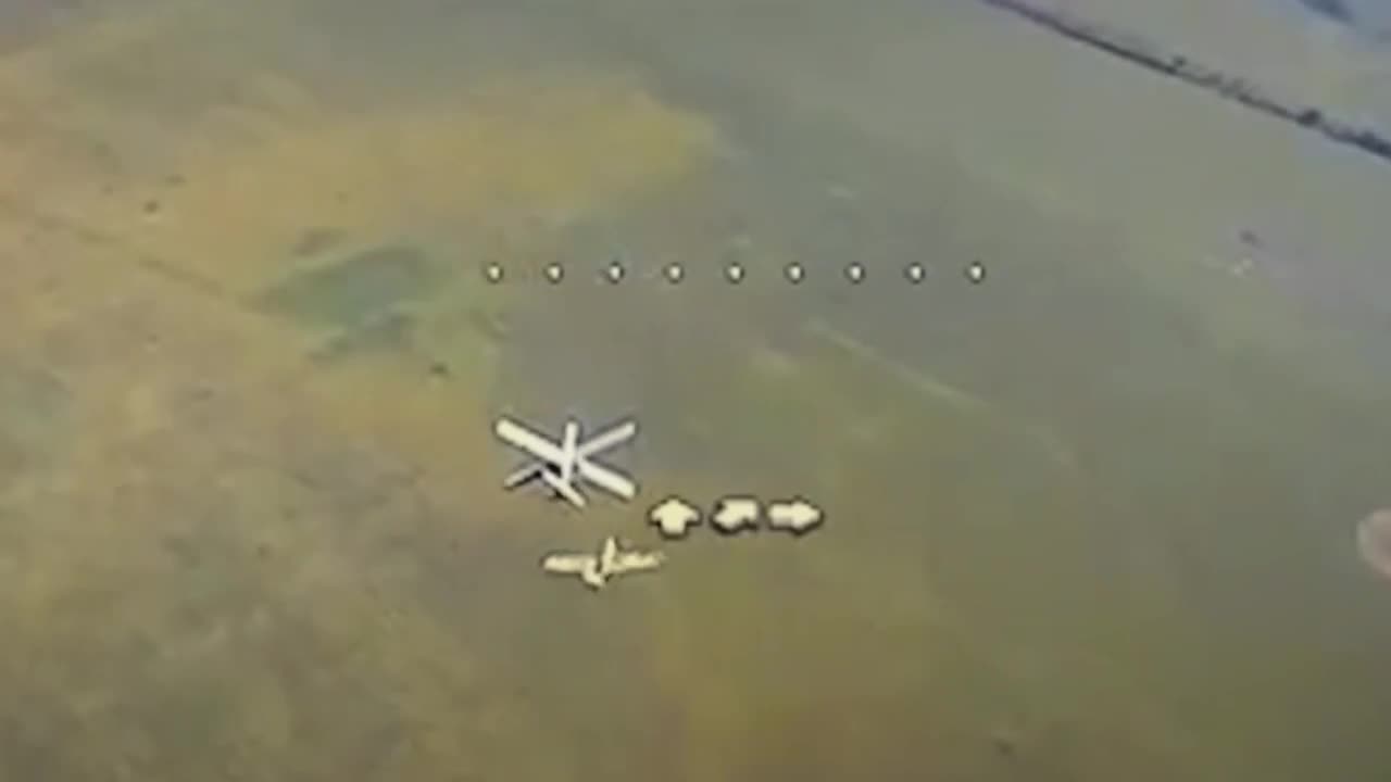 Footage of FPV drones intercepting two Russian Lancets!