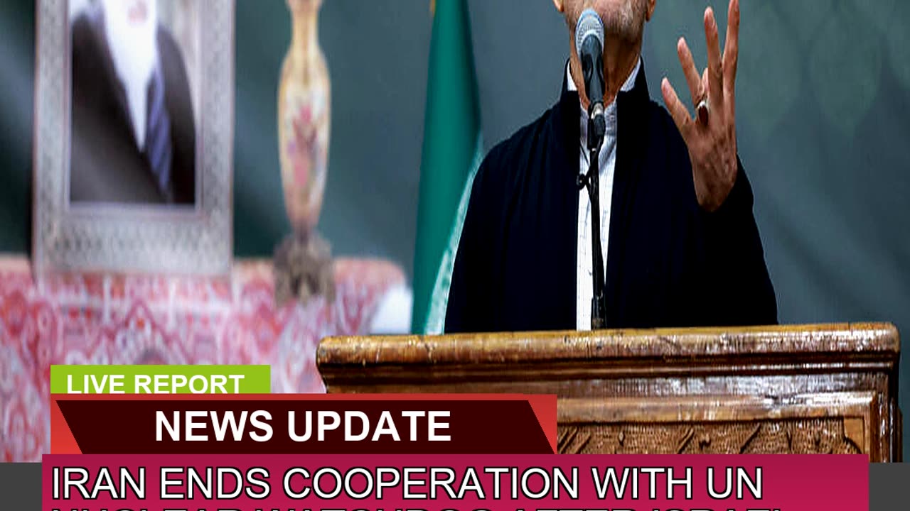 Iran Ends Cooperation with UN Nuclear Watchdog Aft