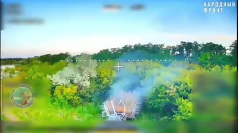 🎯🚁 Ukraine Russia War | RU POV: Fiber-Optic Drone Attacks Ukrainian Armored Vehicles | RCF