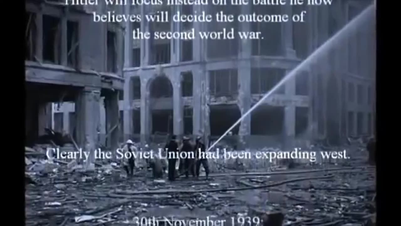 Hitler sought to protect western Europe from the evils of Stalin