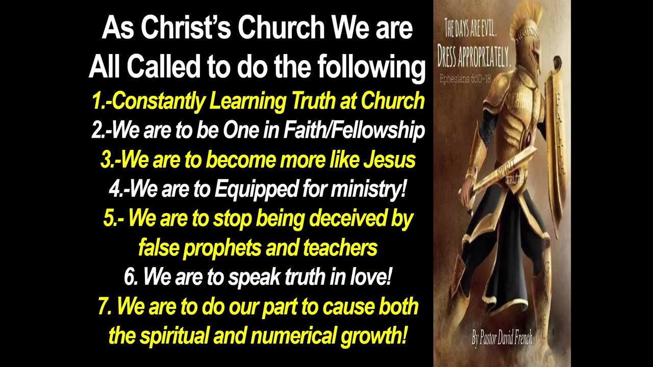 The Full Armor of God| How to Put It On and Keep It On!