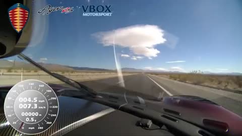 Koenigsegg Sets the 0-400-0 World Record
