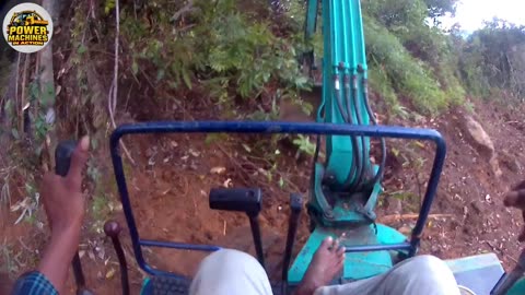 How Is This So Relaxing? Excavator Carves a Mountain Road With Pure ASMR Sound!