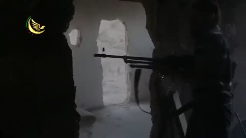 FSA Martyrs of Islam Brigade fighters as they clash with the SAA in Daraya - 9/27/2014