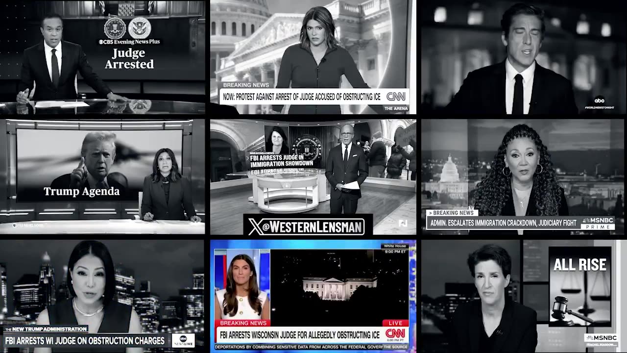 Legacy media NPCs stick to the same script in gaslighting campaign against the Trump administratio
