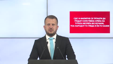 Мицевски: СДС и Филипче се тргнати да градат сопствена среќа на туѓата несреќа во Кочани
