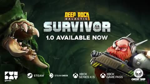 Deep Rock Galactic: Survivor - 1.0 Release Trailer