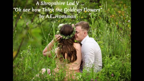 A Shropshire Lad V - "Oh see how thick the Goldcup Flowers " by A.E. Housman, read by S.J.N. Bauhart