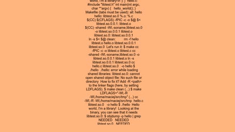 Can&#39;t find .so in the same directory as the executable