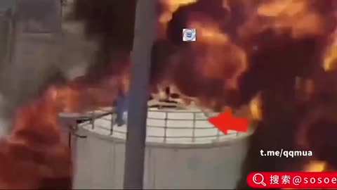 Worker Barely Escapes Tank Explosion at Chemical Plant in China