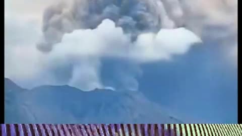 ERUPCE JAPONSKJÉ SOPKY SAKURAJIMA 15.5.2025