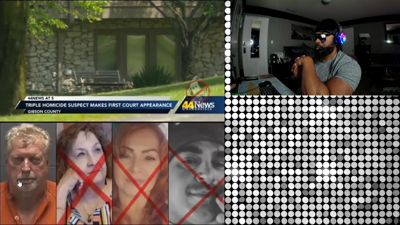 Man kills wife, her two children, and her mother.