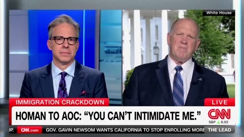 Tom Homan COOKS AOC 🔥🔥🔥