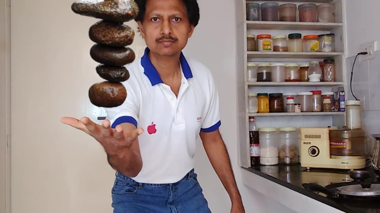 Magic Dekho-47-Balancing Stone-Tiktok