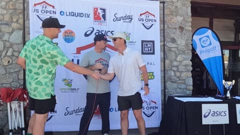 Signed Flags - Speedgolf History at Temecula Creek - 2025 USA Champs