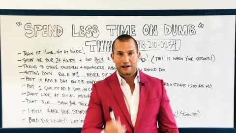 CAR SALES TRAINING: SPENDING TIME ON THESE DUMB THINGS IS COSTING YOU HUGE MONEY!