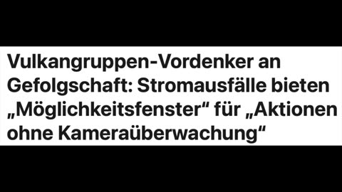 Ermittler völlig blind! Rekord-Kopfgeld: 1 Million auf Vulkangruppe nach Berlin-Blackout!
