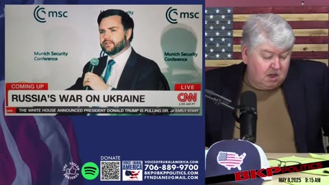 LIVESTREAM - Thursday May 8, 2025 - 8:00am ET - Voice of Rural America with BKP