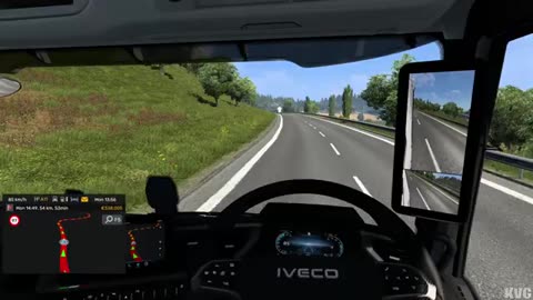 Euro Truck Simulator 2 - Edinburgh to Aberdeen - Gameplay (PC UHD) [4K60FPS]