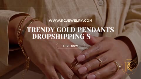 Trendy Gold Pendants Dropshipping Store - www.rcjewelry.com