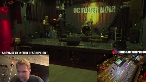 LIVE FOH - October Noir, The Amatory Murder, Guitar Zero