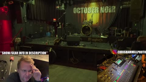 LIVE FOH - October Noir, The Amatory Murder, Guitar Zero
