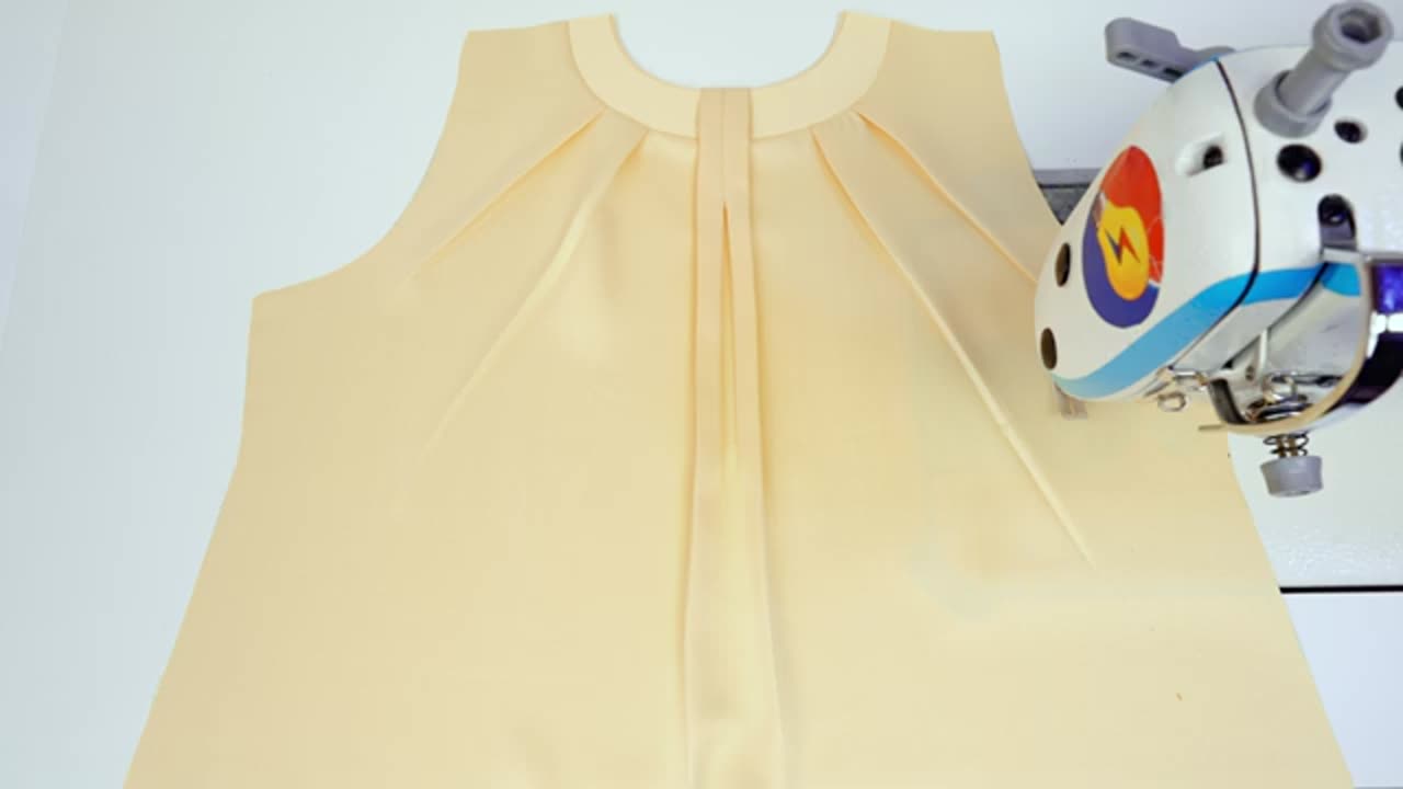 Episode-2 A simple sewing trick to cut and sew a blouse collar design of your without going