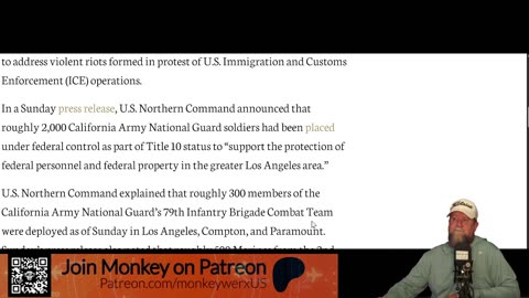 Troops on US Soil -The Fight Over Immigration Turns Violent - SITREP 06.10.25