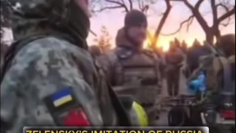 Zelensky’s imitation of Russia conscription method.?