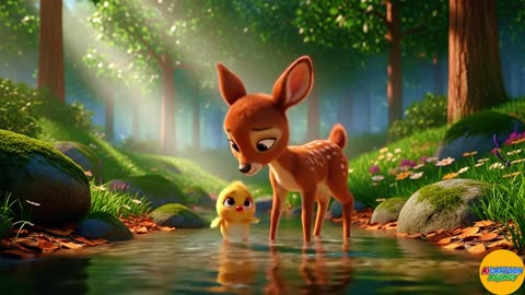 🕊️ Bird, Deer and Goodbye | Best Emotional 3D Animated Short Film 2025 |