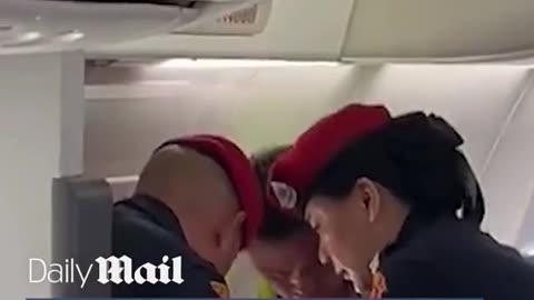 Kërkoi dy karrige, pasagjeri mbi peshë nxirret zvarrë nga avioni